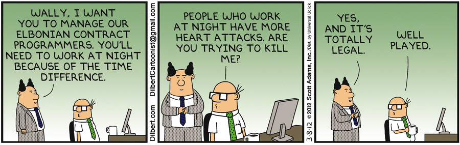 Dilbert Cartoon